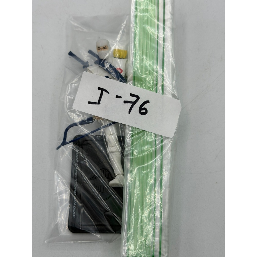 2008 G.I. Joe 25th Anniversary Storm Shadow v21 Blue Straps Comic Pack 3.75" - Picture 15 of 15
